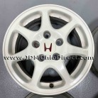 JDM EK9 Civic Type R White 5 Lug Wheels